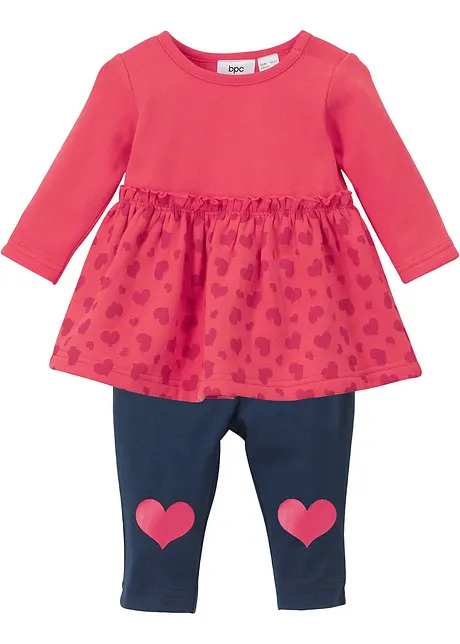 Sweatshirt och leggings för baby (2 delar), bpc bonprix collection