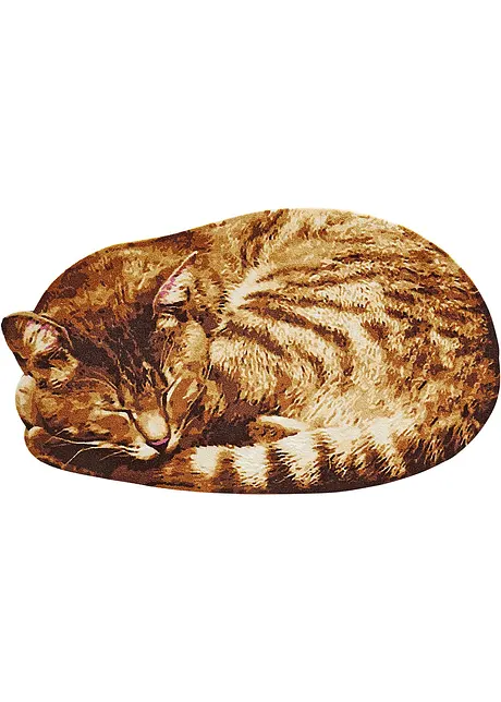 Kattformad dörrmatta, bonprix