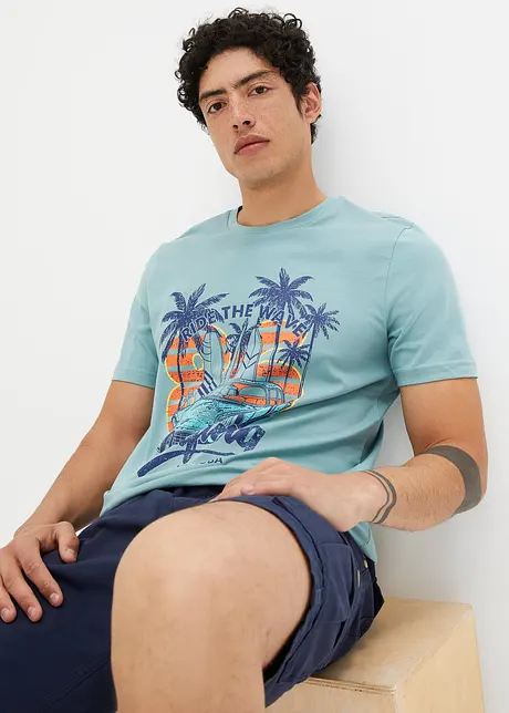 T-shirt i ekologisk bomull, bonprix