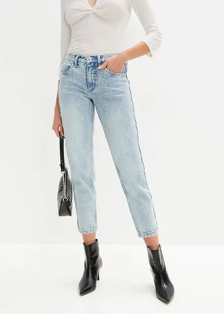 Straight Jeans Mid Waist, bonprix