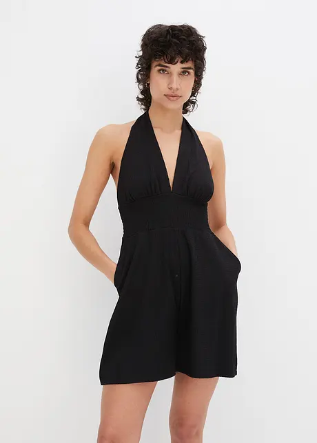 Playsuit med strukturerad yta, BODYFLIRT boutique