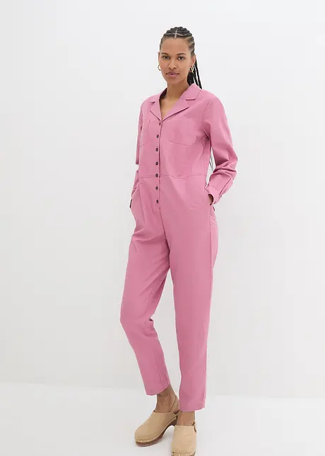 Linnejumpsuit i 7/8-längd, bpc bonprix collection