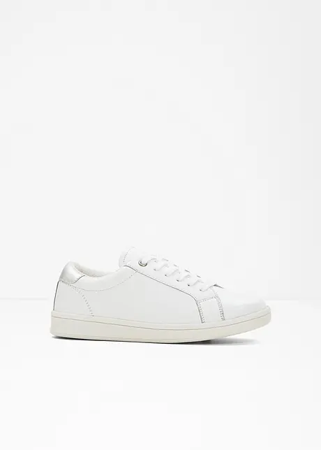 Sneakers i läder, bonprix