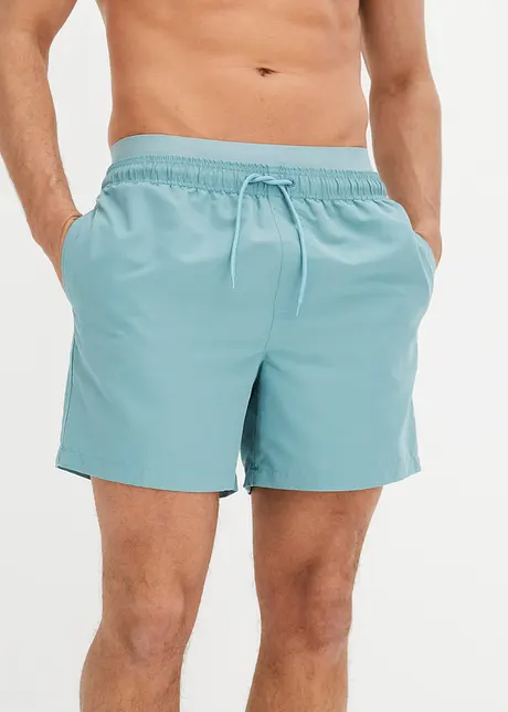 Herrbadshorts i återvunnen polyester, bonprix