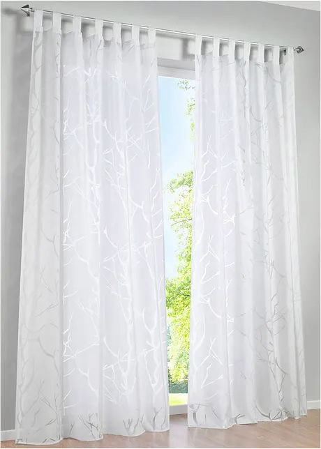 Burnout-gardin (1-pack), bonprix
