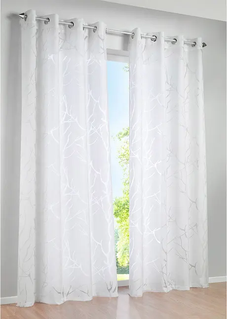 Burnout-gardin (1-pack), bonprix