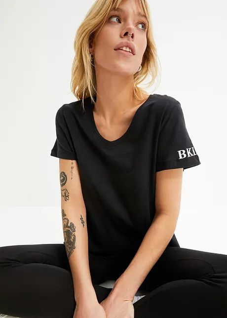 T-shirt i ren bomull, bonprix