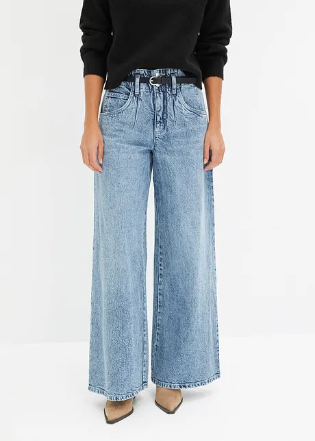 Wide Leg Jeans High Waist, bonprix