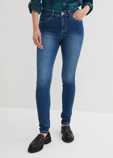 Skinny Shaping Jeans Mid Waist, bonprix