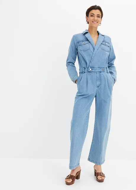 Jeansjumpsuit, bonprix