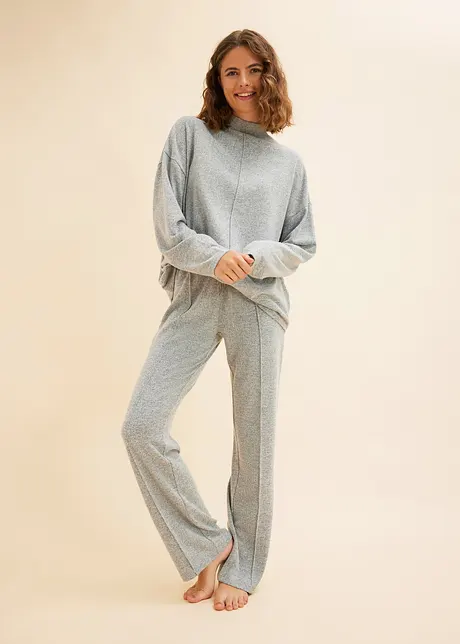 Pyjamas i oversized modell av mjukt material, bonprix