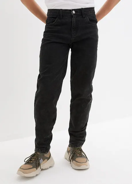 Jeans med vida ben för barn, regular fit, bonprix