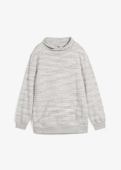 Sweatshirt med ståkrage för barn, bonprix