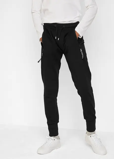 Joggingbyxa av ren bomull, bonprix