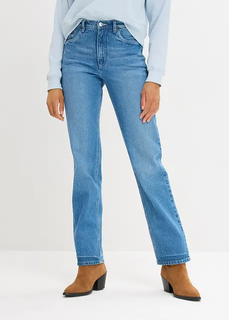 Straight Jeans High Waist, bonprix