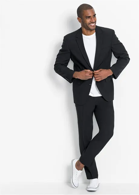 Kostym (2 delar): kavaj och byxa i Regular Fit, bonprix