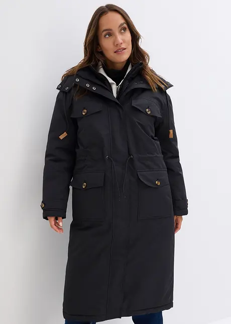 Vinterkappa med 2-i-1-look, bonprix