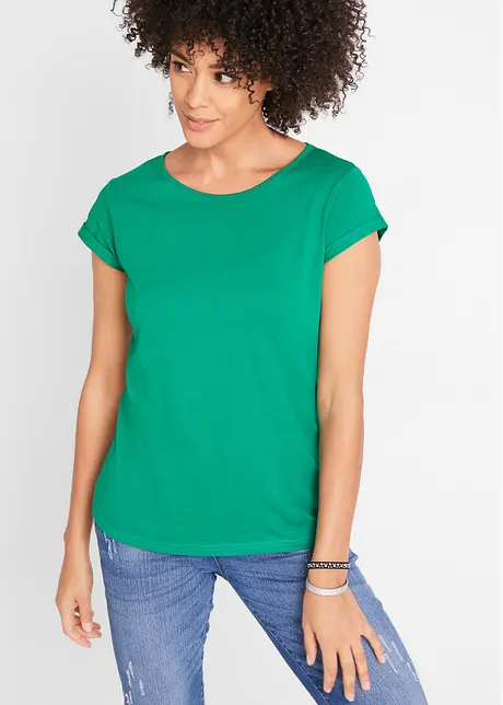 T-shirt i ren bomull, bonprix