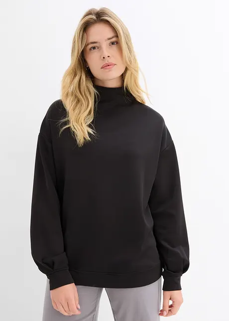 Scuba-sweatshirt med långa ärmar, bonprix