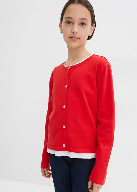 Finstickad cardigan för barn, bonprix