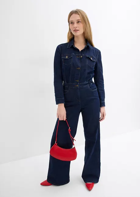 Jumpsuit i denim, bonprix