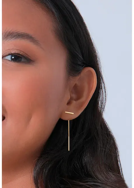 Örhängen från Elli i sterlingsilver 925, guldpläterat, elli