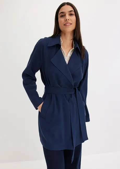 Trenchcoat i kort modell, bonprix