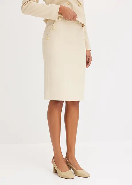 Kjol med businesslook, bonprix