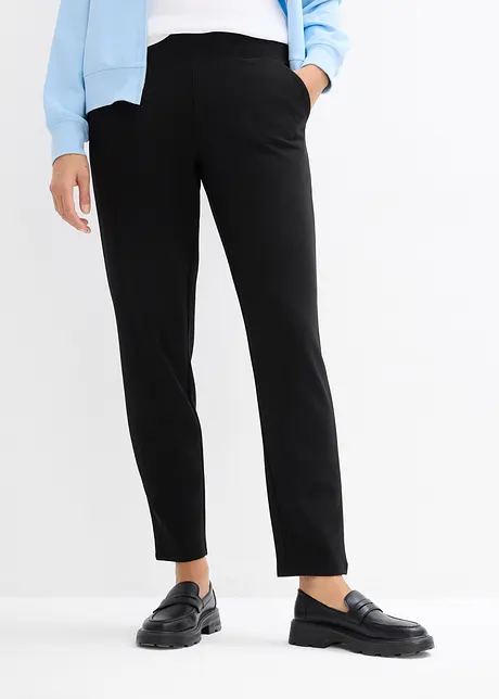 Sweatbyxa med mjuk linning, bonprix