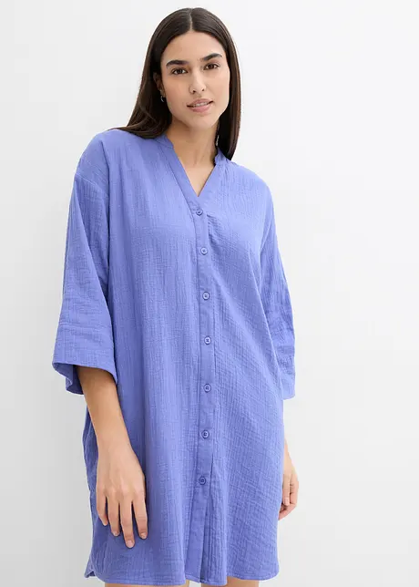 Blusklänning i muslin, bonprix