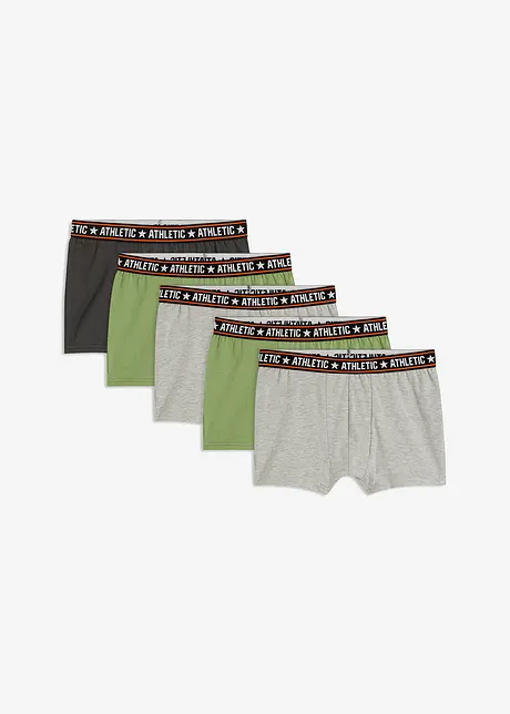 Boxershorts för barn (5-pack), bonprix