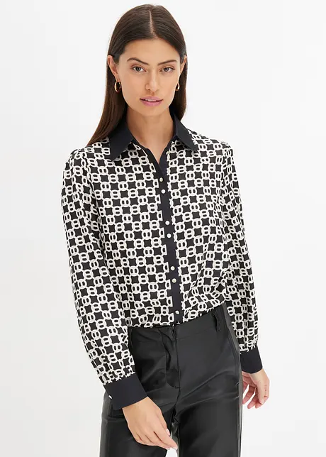 Satinblus, bonprix