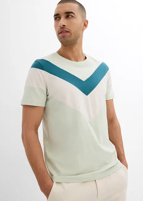 T-shirt i Slim Fit, med ekologisk bomull, bonprix