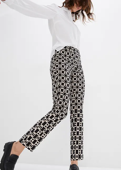 Stretchbyxa i bengalin, bonprix