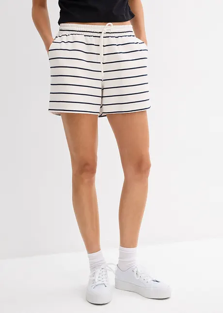 Sweatshorts i bomullsmix, bonprix