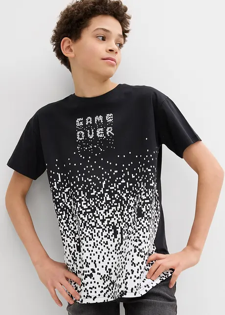 T-shirt för barn, ekologisk bomull, bonprix