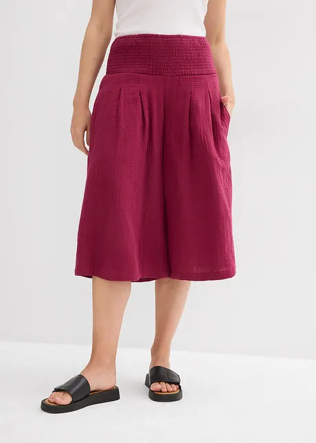 Capribyxa i muslin, bonprix
