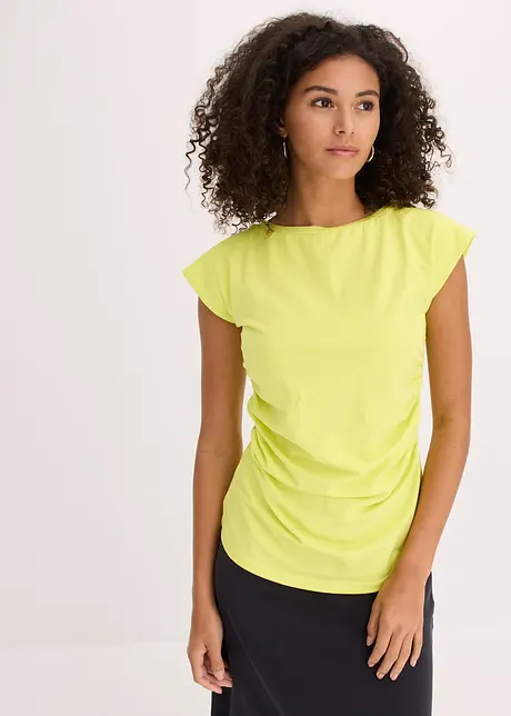 Topp i bomull med stretch, bonprix