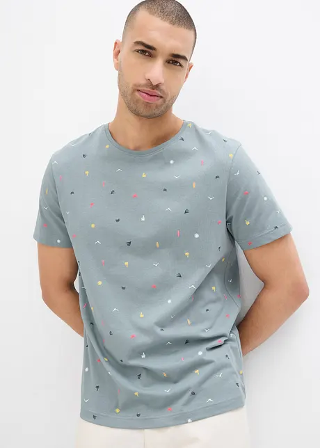 T-shirt i ren ekologisk bomull, bonprix