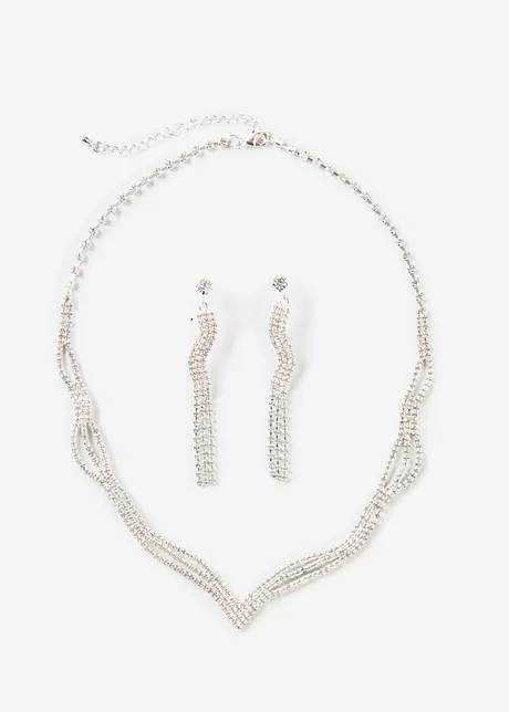 Halsband och örhängen (smyckesset), bonprix