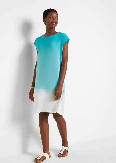 T-shirtklänning med olika färger, bonprix