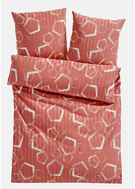 Påslakanset med grafiskt mönster, bonprix