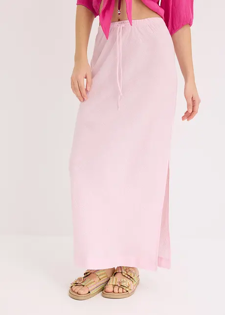 Maxikjol med slits, bonprix