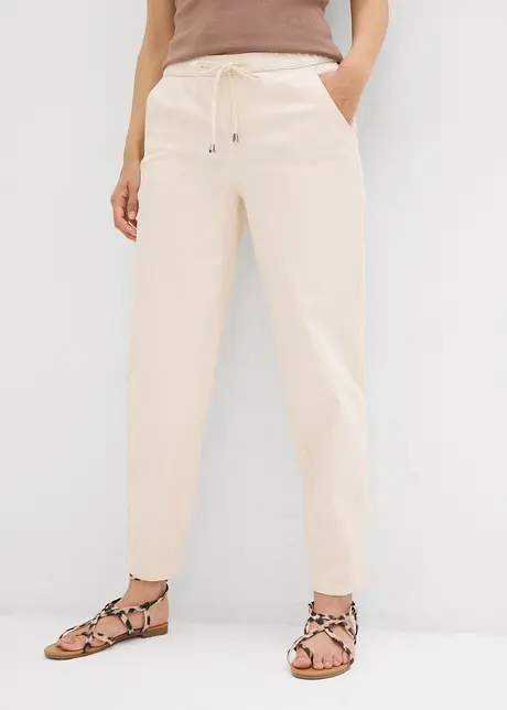 Barrel Jeans Mid Waist, med bekväm midja, bonprix