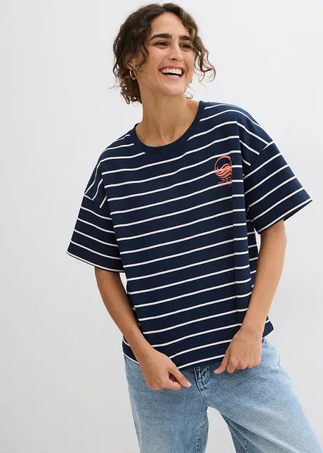 Mönstrad sweatshirt, bonprix