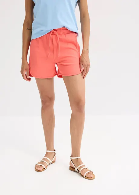 Trikåshorts i ren ekologisk bomull, bonprix