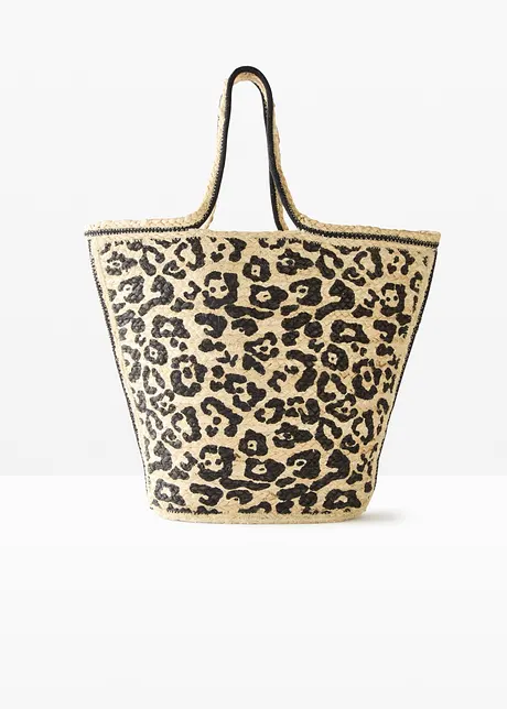 Stråväska i shoppermodell, bonprix