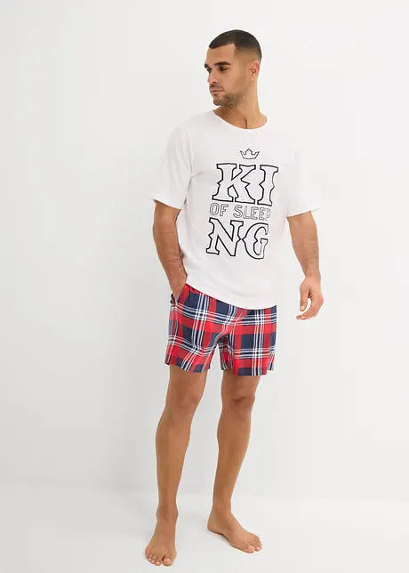 Pyjamas med shorts, bonprix