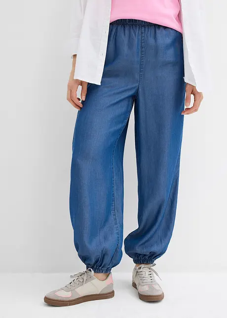 Byxa i Tencel med bekväm midja, bonprix