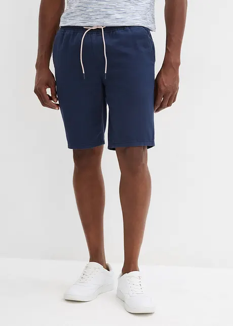 Dra på-shorts av ren bomull, Regular Fit, bonprix
